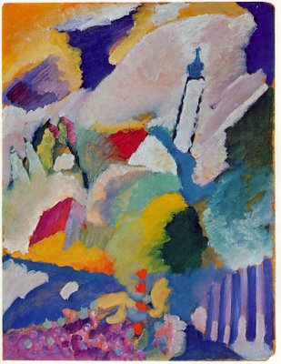 Kandinsky, «Murnau with Church»