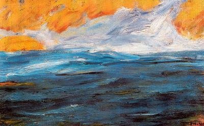 Emil Nolde, «Mar de Outono»