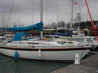 Kalessin of orwell, a Westerly Storm 33 built in 1988. She was originally called Box Bee