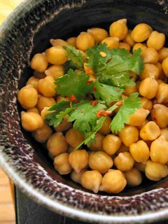 microwaved chickpeas from scratch