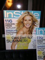 The InStyle Cover of Heidi