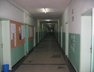 The halls of the Department of Language Learning