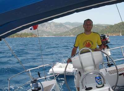 Joel at the helm