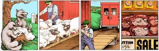 Sheepy Fox Intelligence :: PBF - The Perry Bible Fellowship - a comic strip by Nicholas Gurewitch
