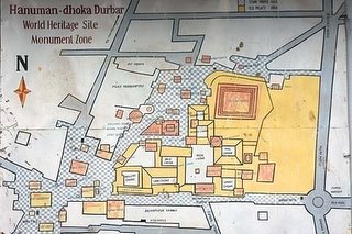 杜爾巴廣場地圖
