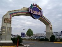 Entrance to Harrah's Riverboat Casino