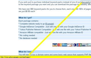 Adsense duplicate content product value packs spam