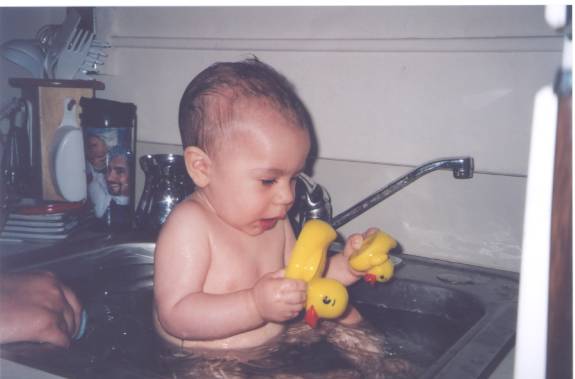 EricsPapi: Bathing (Month 10)