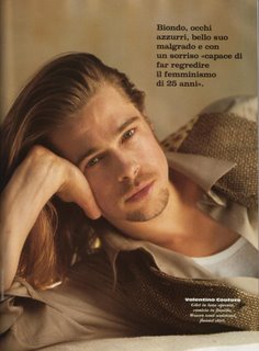 mens haircuts long -Brad Pitt Long hairstyles