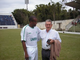 Zé Richardi, com o amigo Ronaldo !