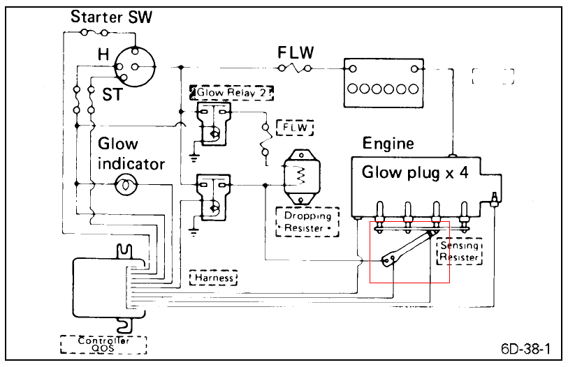 Diagram Isuzu Trooper Glow Plug Wiring Diagram Mydiagramonline