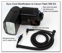 Canon Flash Auxillary Sync Mod