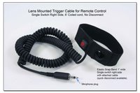 Lens Mounted Trigger Switch for PW - 6' Coiled Cable