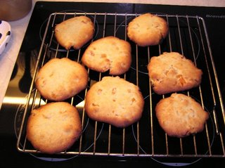 recettes entrees Cookies géants au fromage frais et aux abricots