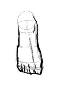 Ping Art: Ping Teo's Art Journal: Study: Drawing the Human Foot