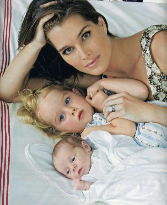 Brooke Shields With Newborn Grier And Rowan Moms Style Files