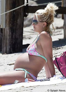 Britney Spears Pregnant Magazine Cover 72
