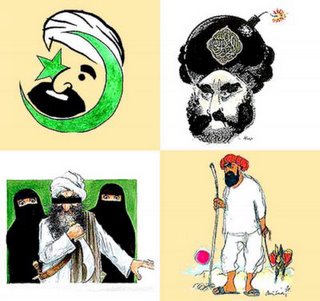 caricaturas ofensivas para los extremistas de siempre