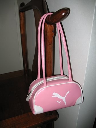 pink puma bag