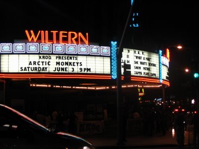 Arctic Monkeys / We Are Scientists live @ Wiltern LG Los Angeles 6/3/06