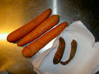 these are my carrots. there are many like them, but these are mine.