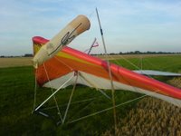 Rigged Airwave Calypso hang glider