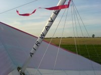 Airwave Calypso Kingpost with BHPA red ribbon