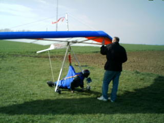 Hang Gliding at Suffolk Coastal Floaters hang gliding club