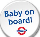 Baby on Board the underground