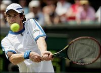 Andy Murray at Wimbledon 2006