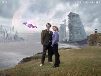 The Doctor and Rose on New Earth