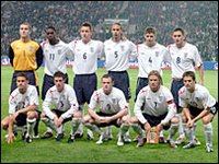 The 2006 World Cup England Team