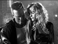 Mickey Rourke and Jaime King in Sin City