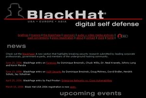 Black Hat web