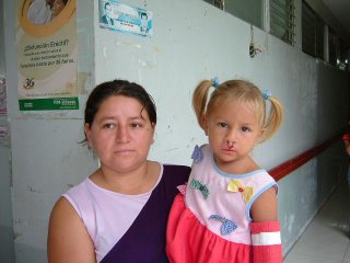 Jemma and her mom, Portoviejo, Ecuador, Dec. 2004
