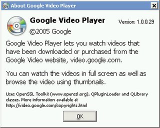 Google Video Player