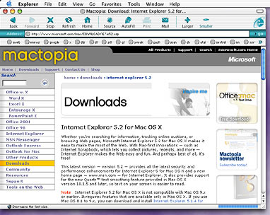 Down load internet explorer for mac