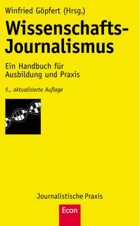 Winfried Göpfert: Wissenschafts-Journalismus (Buch-Cover)
