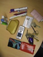 handbag contents