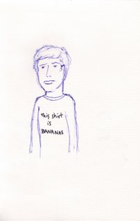 drawing sketch doodle art lo-fi gewn stafani bananas music pop shirt