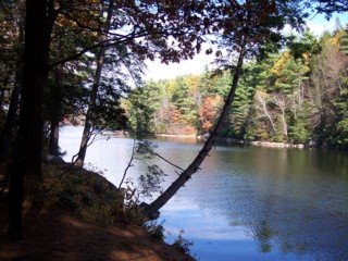 photo of Mashapaug Pond in Bigelow State Park, Connecticut