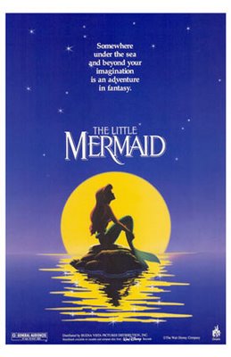 Movie poster for the Little Mermaid...my #3 movie poster of all time.