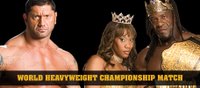 Batista vs. World Heavyweight Champion King Booker - Titulo em jogo