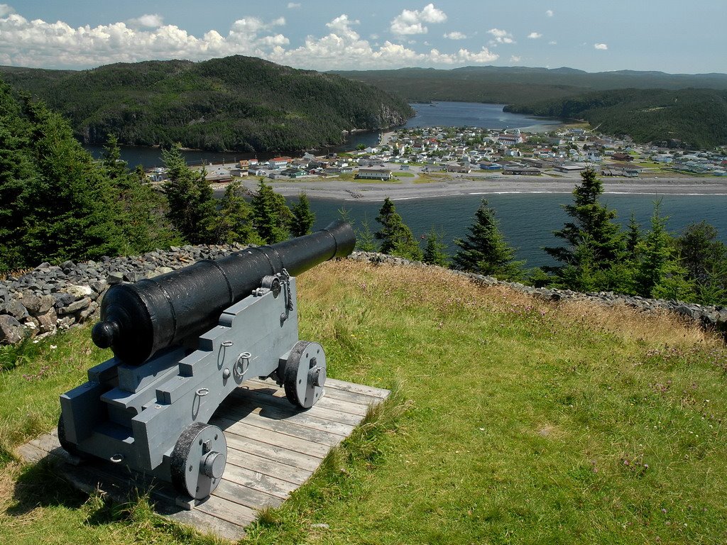 Scenes and Things: View of Placentia from Fort Royal on ...
