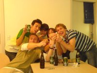 Eu, Armin, Luca, Luca e Friedl