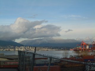 view to north vancouver