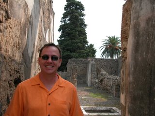 Drew in Pompeii