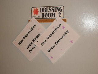 Dressing Room at Screen Door Entertainment