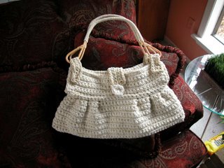 Suede purse by The Crochet Dude(tm)