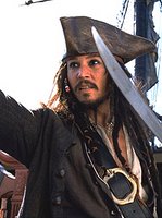 Johnny Depp, pirate